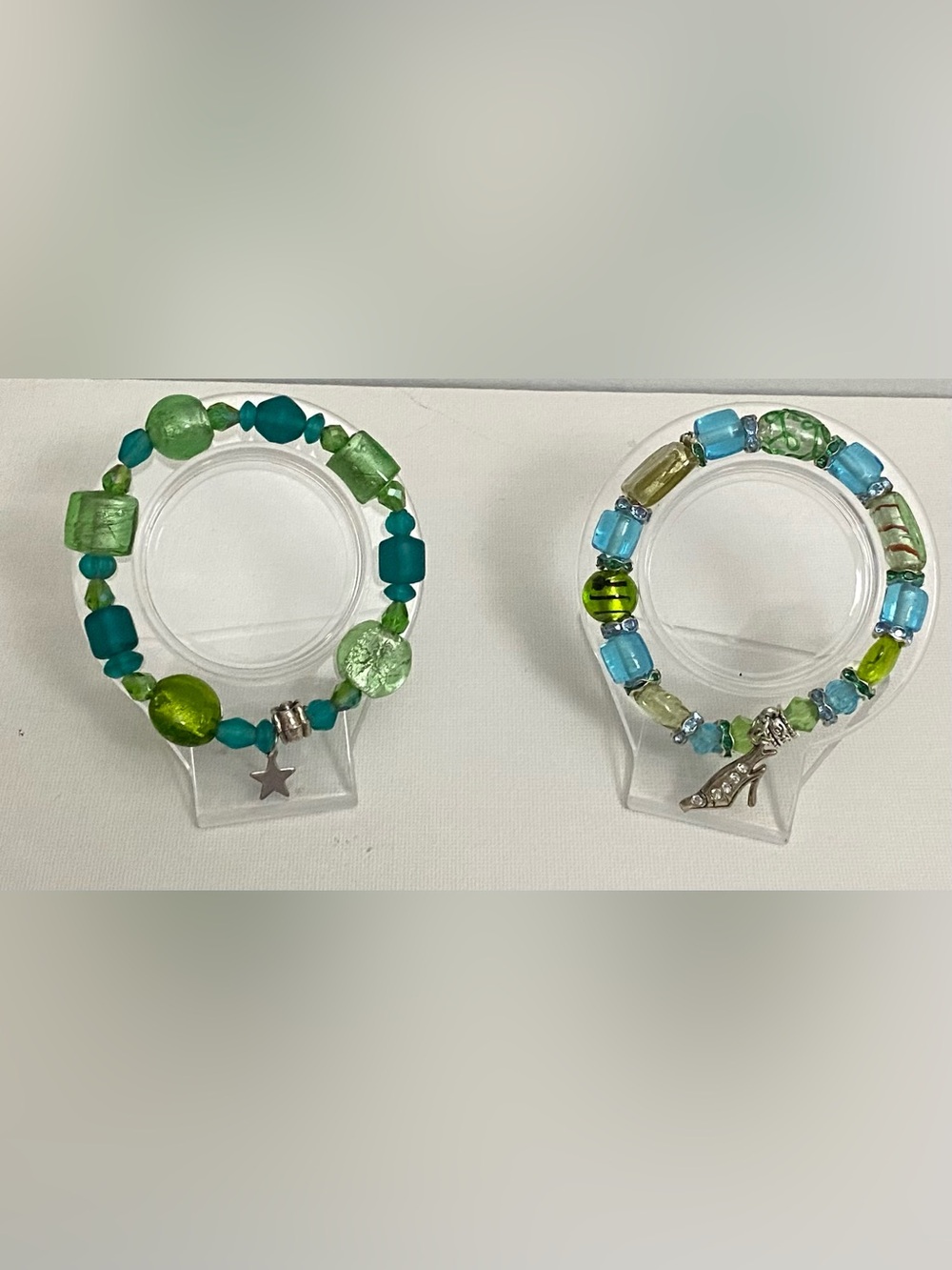 NEW Assorted glass bead bracelets